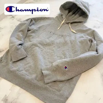Champion [챔피온] 풀오버 후드티 그레이 L 사이즈