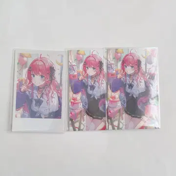 쿠라모치 메루토 생일 굿즈 폴라로이드풍 카드 2024 노스탤지어 카드