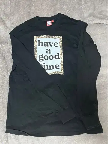 have a good time M 사이즈 T셔츠 블랙