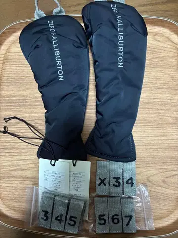 ZERO HALLIBURTON 골프헤드커버 유틸리티 네이비 새상품