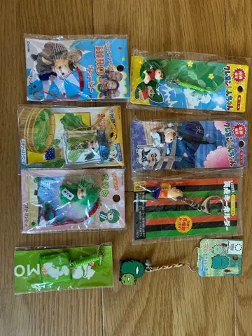 캐릭터 스트랩 세트 8개 세트