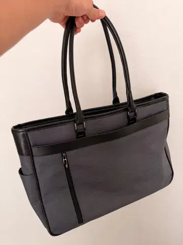 그레이 토트백 비즈니스백