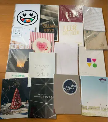 NEWS 테고마스 드림 보이즈 팜플렛 세트 16권