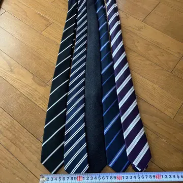 스트라이프 넥타이 5개 세트 THE SUIT COMPANY