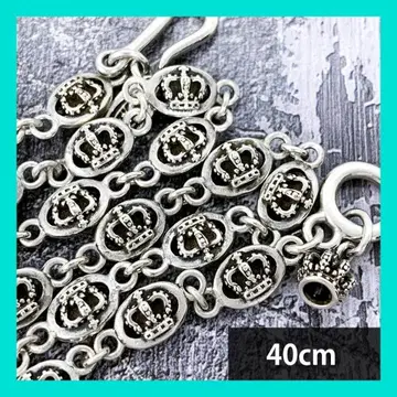 정가 72만 저스틴 데이비스 크라운 목걸이 (40cm)