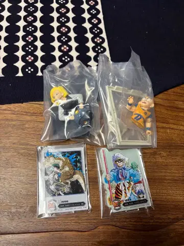 드래곤볼 제일복권 E상 만화 스트럭처 크리링 & 18호