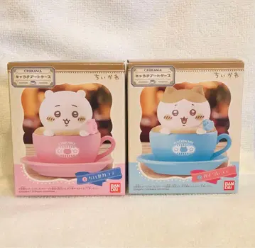 치이카와 하치와레 라떼 아트 피규어 2점 세트