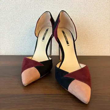 ZARA BASIC 비대칭 디자인 하이힐 펌프스