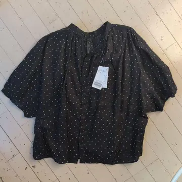 B.C STOCK 손세탁 가능 프렌치 린넨 2way 블라우스