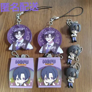 컬러풀 피치 모후 고무 마스코트, 스트랩, 키링 묶음 판매