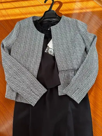 트위드 자켓 드레스 세트