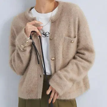 헤어리 자켓 라이크 가디건