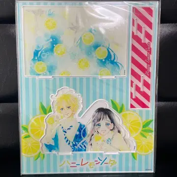 허니 레몬 소다 아크릴 디오라마