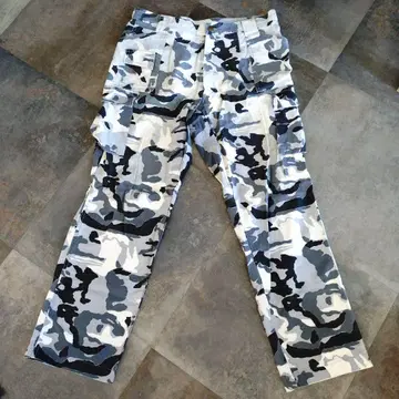 도라이치 카모 패턴 카고 팬츠