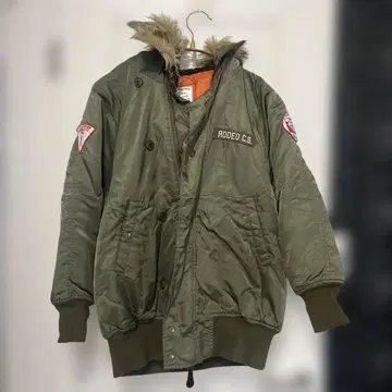 RODEO C.S. MA-1 자켓 올리브 그린 로데오 크라운즈