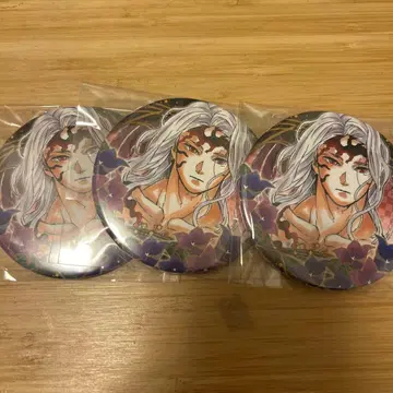 귀멸의 칼날 캔뱃지 키부츠지 무잔