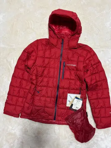 택 포함 mont-bell 이그니스 다운 후드티 M