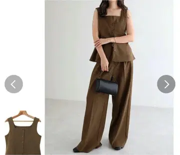 Alma design 페플럼 슬리브리스 상의 뷔스티에