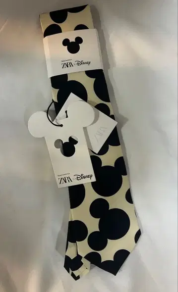 ZARA Disney 넥타이 자라 디즈니 미키