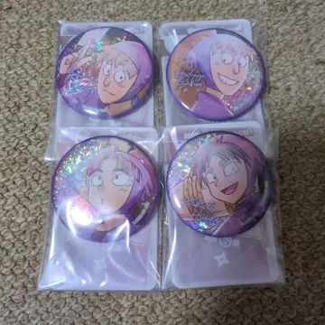 닌타마 란타로 채광 반짝반짝 캔배지 컬렉션 쿠쿠치 후와 하치야 타케야