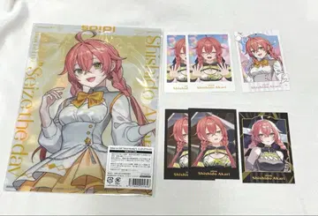 Idios 1st LIVE Seize the day 시시도 아카리 세트