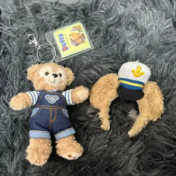 더피 키링 세트 데님