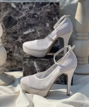 ESPERANZA 12cm 힐 웨딩 펌프스