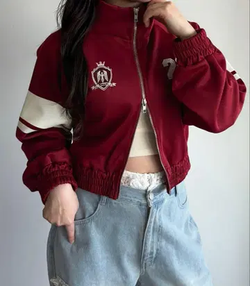 apres jour mignon 숏 기장 트랙 자켓