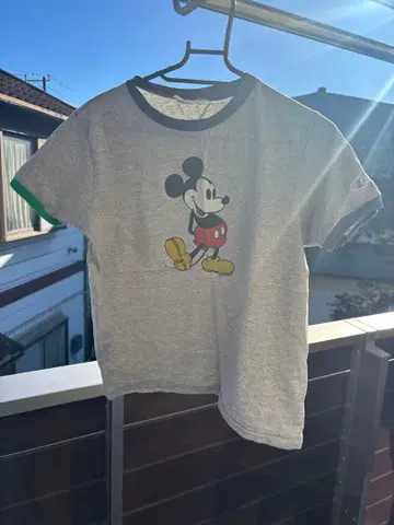 Champion 미키마우스 반팔 T셔츠 S