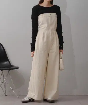 Kastane 데님 베어 살로펫 아이보리 0