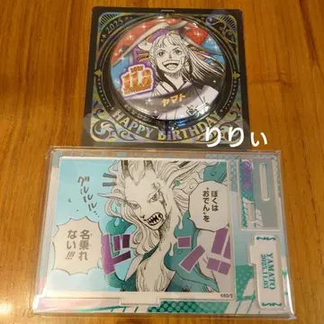 원피스 야마토 생일 캔뱃지 명장면 디오라마 피규어