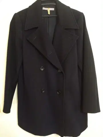 클리닝 완료 몇 회 착용만 한 띠어리 럭스 피 코트 사이즈 40 네이비