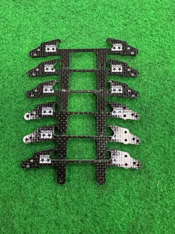 TAMIYA 미니 사륜구동용 카본 부품 자투리 6개 세트