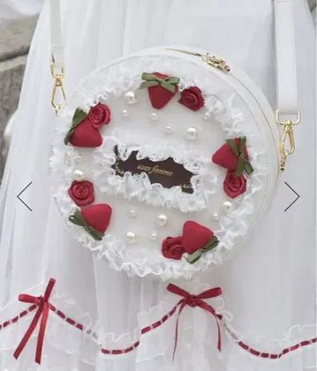 axes femme anniversary 케이크 모티브 백