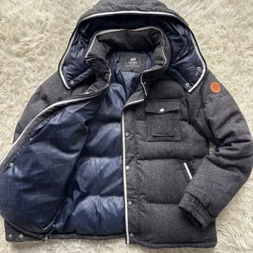 [ 인기 새상품급 ] 빔즈 다운 자켓 후드 2way 그레이 계열 L