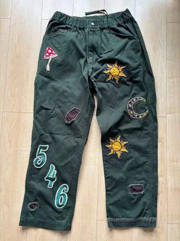 go sow caravan 자수 팬츠 사이즈 4