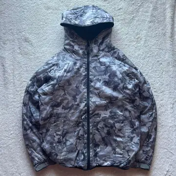 00s 리버서블 마운틴 후드티 카모플라쥬 패턴 archive y2k