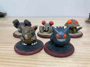 포켓몬 손가락 인형 리페인트 디오라마 세트