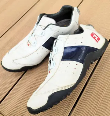 FJ 골프화 화이트/네이비 ( 26.5cm ) 중고품