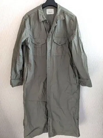 Ungrid 밀리터리 롱 셔츠