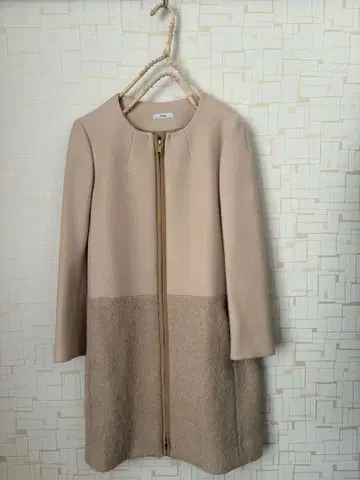 이에나 IENA 바이컬러 코트 36