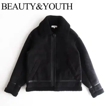 BEAUTY&YOUTH UNITED ARROWS 페이크 무스탕 B-3