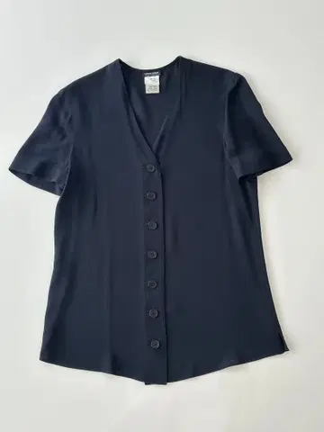 GIORGIO ARMANI 여성용 실크 블라우스 사이즈 36