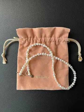 Les bonbon 담수 펄 목걸이