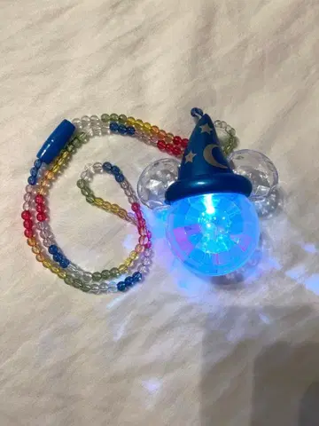 디즈니 미키 빛나는 완구 목걸이