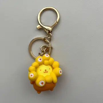 [ 새상품 ] 산리오 미야쿠미야쿠 최애 컬러 키링 폼폼푸딩