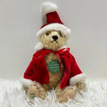 [레어] 슈타이프 테디베어 리틀 산타 1997 일본 한정판 모델
