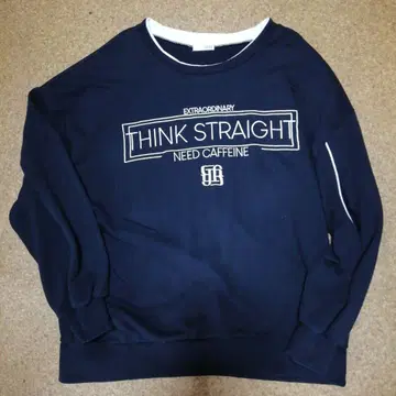 제이다 블랙에 화이트 라인 긴팔 트레이닝복 F 새상품급