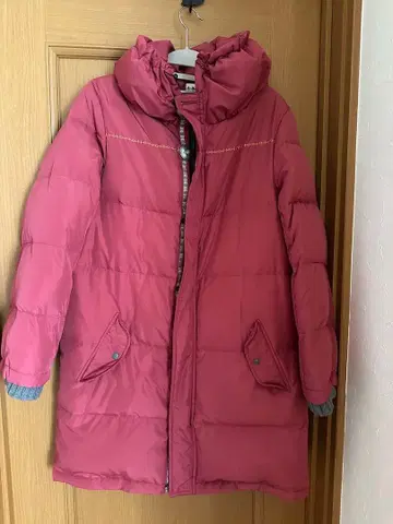 TITICACA 티티카카 롱 다운 자켓 핑크