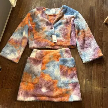 Atmos 타이 다이 플리스 셋업